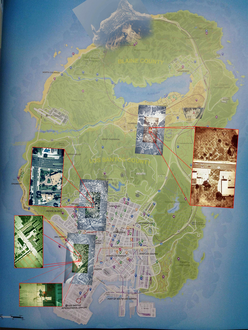 Illustration for article titled The Internet Reacts To Grand Theft Auto V's Map And Its Size